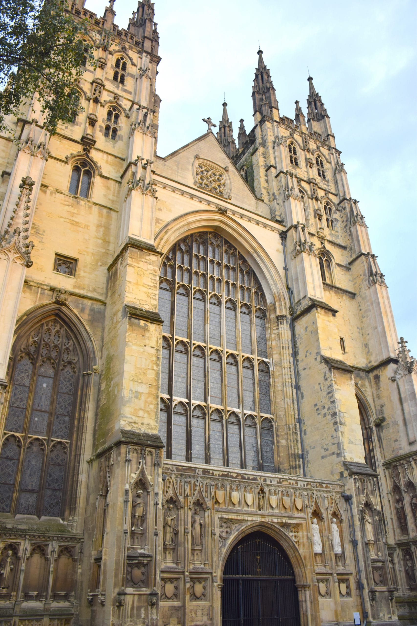 front of Canterbury Cathedral
