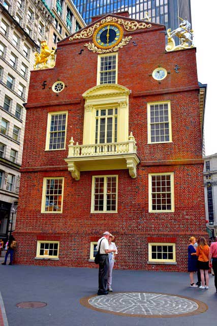 image of Boston Old State House & Massacre Marker